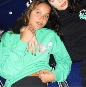 Pangaia x dua lipa future nostalgia sweatshirt